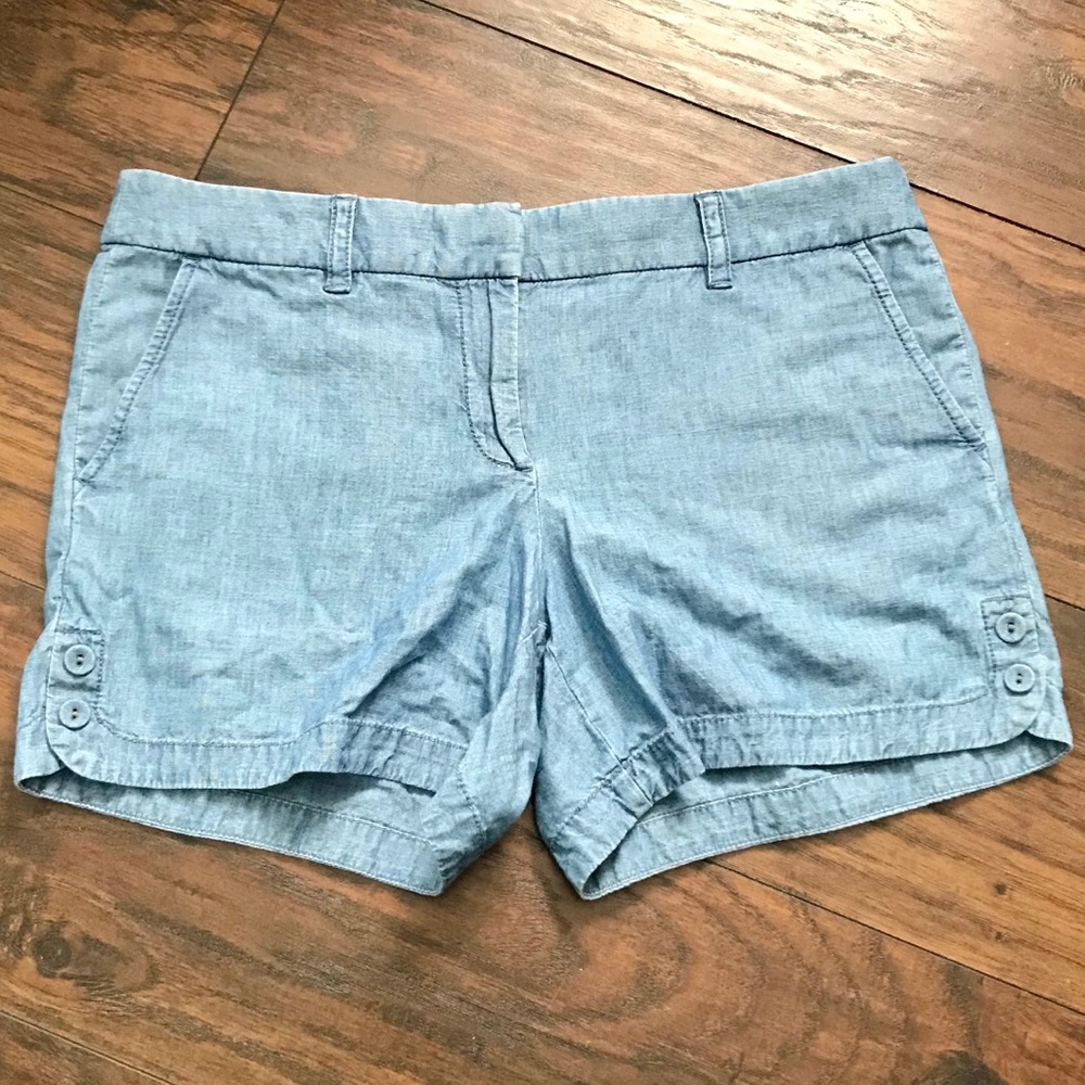 J. Crew Faded Chambray Seaside Short